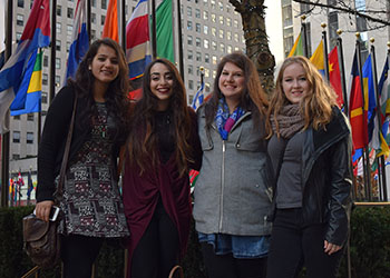 At Rockefeller Center